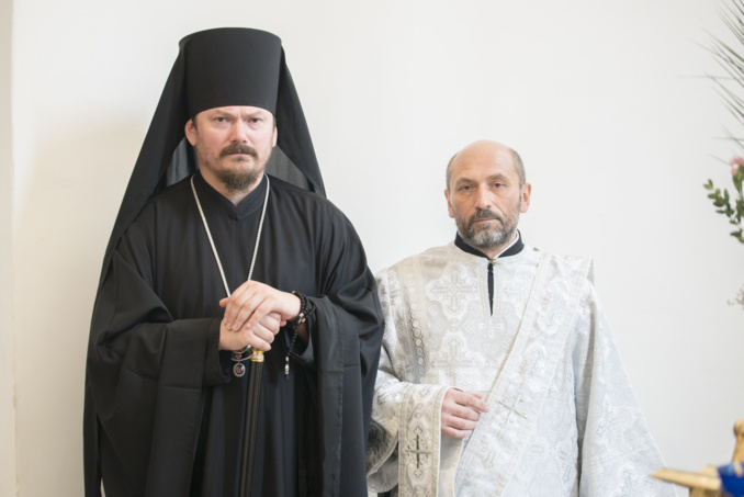 Mgr Nestor a célébré la Divine Liturgie et l'ordination diaconale en la cathédrale de la Sainte Trinité