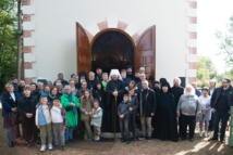 La grande consécration de l'église Saints-Barsanuphe-et-Jean, située en Auvergne