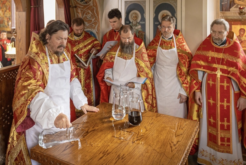 Le métropolite Nestor a célébré la grande consécration de l’église Sainte-Protection-de-la-Mère-de-Dieu à Melide