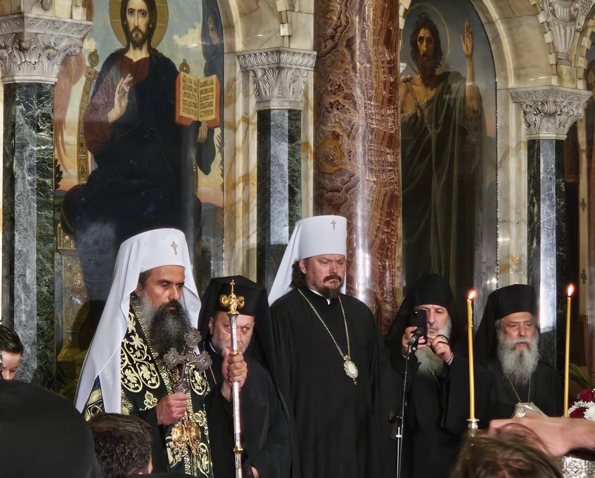 Le métropolite Nestor a représenté l’Eglise Orthodoxe russe à l’intronisation du nouveau patriarche bulgare