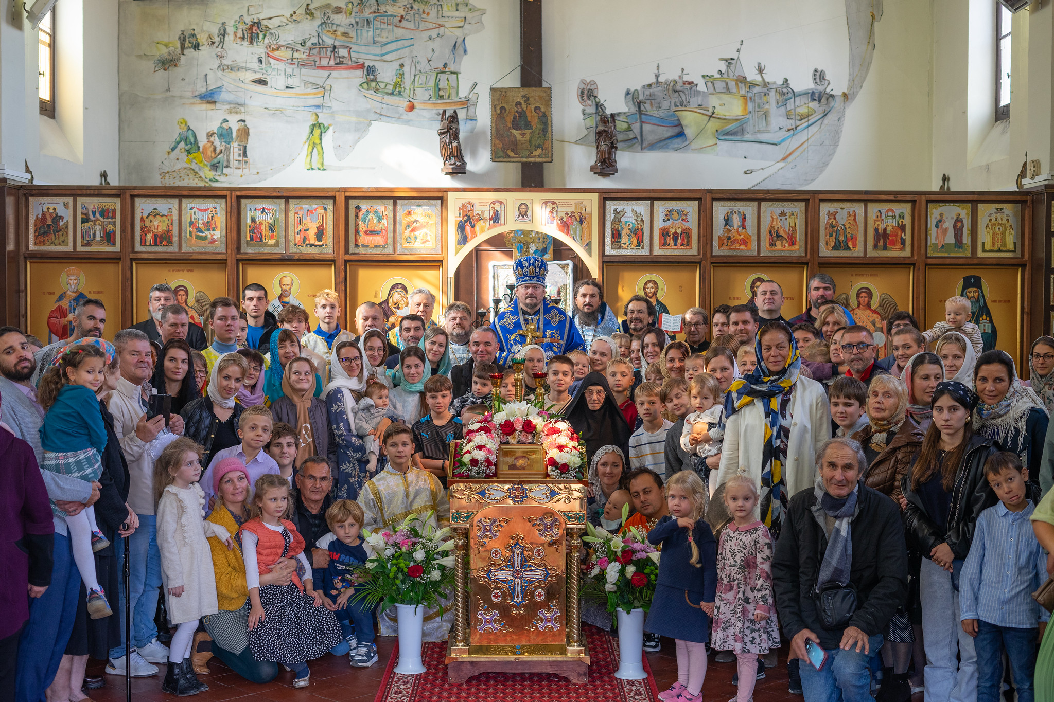 Fête onomastique de la paroisse Notre-Dame de Kazan à Marseille