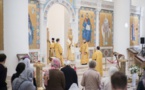 Monseigneur Nestor a célébré la Divine Liturgie en la cathédrale de la Sainte-Trinité