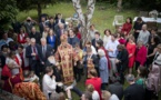 Les visites pascales du Mgr Nestor, effectuées le jour de la Résurrection du Christ