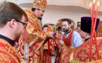 L'évêque Nestor a présidé une Divine Liturgie à Zurich