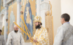 Mgr Antoine a célébré la Divine Liturgie et l'ordination diaconale en la cathédrale de la Sainte Trinité