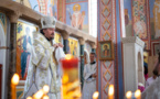 Monseigneur Nestor a célébré la Divine Liturgie à Madrid