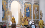 Mgr Antoine, métropolite de Volokolamsk, a présidé la Liturgie en la cathédrale de la Sainte Trinité à Paris