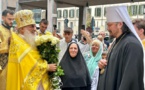 Le métropolite de Chersonèse et d’Europe occidentale Nestor a célébré la Divine Liturgie en l’église Saint-Ambroise à Milan