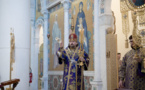 La fête de l’Exaltation de la Croix : le métropolite Nestor a célébré la Divine Liturgie en la cathédrale de la Sainte Trinité à Paris