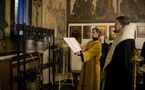 Monseigneur Nestor a béni les cloches pour l’église des Trois-Saints-Docteurs à Paris