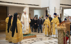 L'exarque patriarcal en Europe occidentale a célébré la Liturgie en la cathédrale de la Sainte Trinité