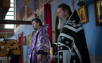 Monseigneur Nestor a célébré la Liturgie des Dons présanctifiés en la cathédrale Sainte-Marie-Madeleine de Madri