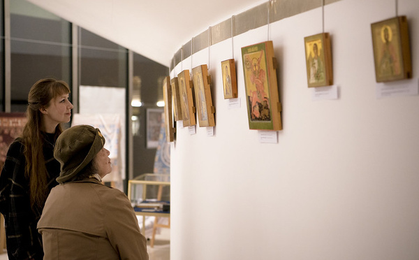 L’inauguration de l’exposition d’icônes et d’objets d’arts décoratifs « Splendeur des cathédrales »