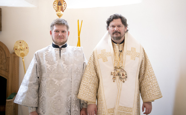 L'étudiant du Séminaire orthodoxe russe de Paris a été ordonné diacre